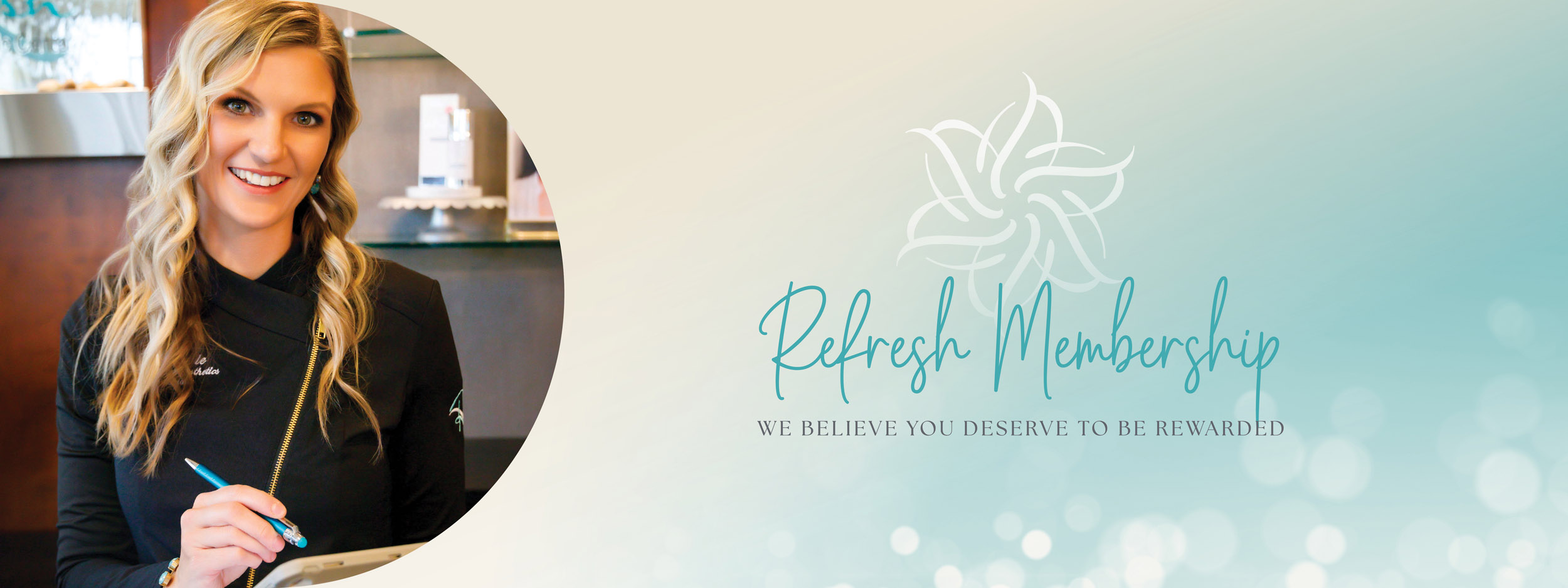 Patient memberships for rejuvenation services and promotions from Refresh Aesthetic Center in Whitefish Bay WI