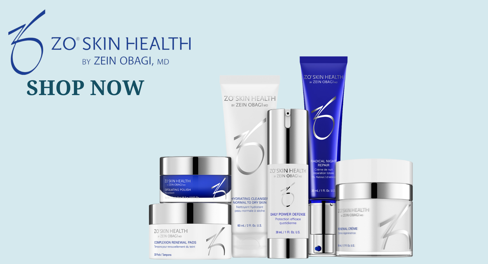 Shop ZO Skin Health at Refresh Aesthetic Center
